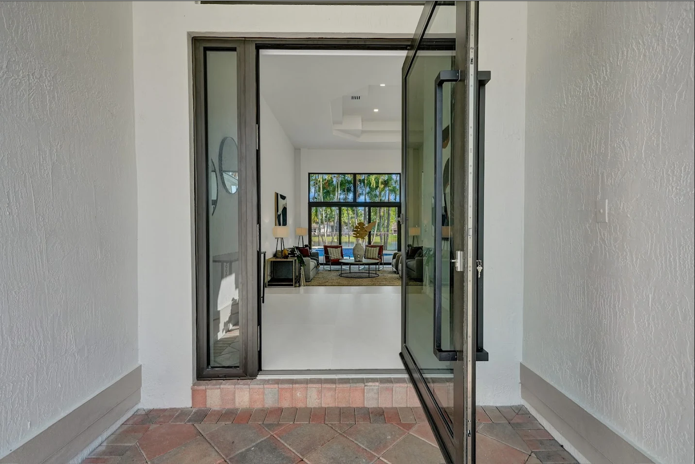 Home Entry Pivot Door